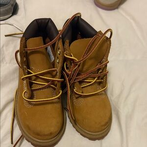 Timberland Kids Brown Lace-Up Boots